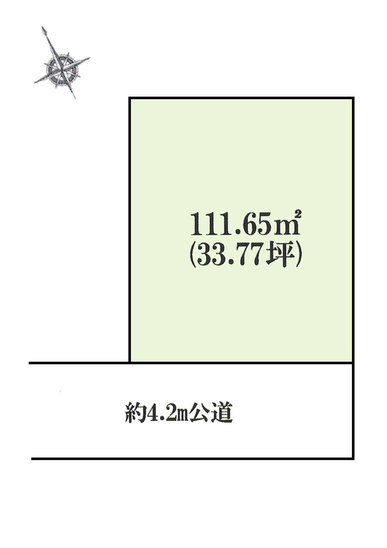 区画図-間取り配置のしやすい整形地＾＾住環境良好です。