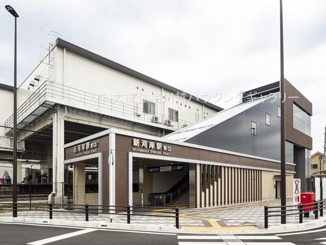 駅(1500m)-東武東上線「新河岸」駅(徒歩１９分。)