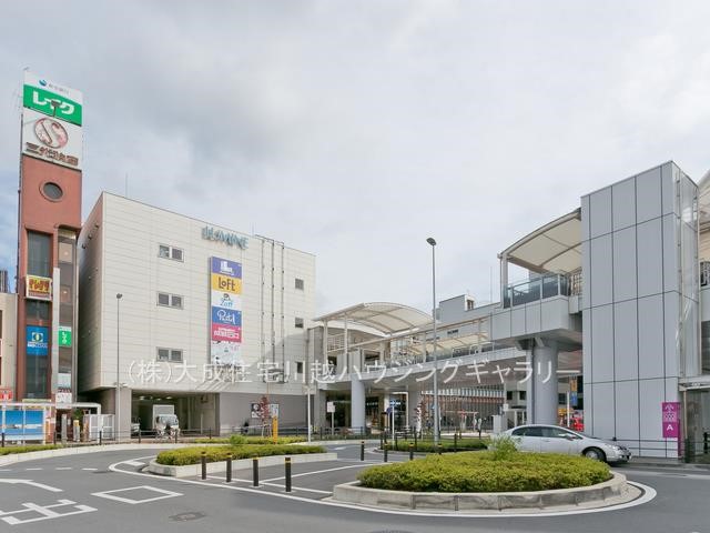 駅(3000m)-東武東上線・ＪＲ川越線「川越」駅(バス乗車１９分、「氷川神社前」停歩４分。)