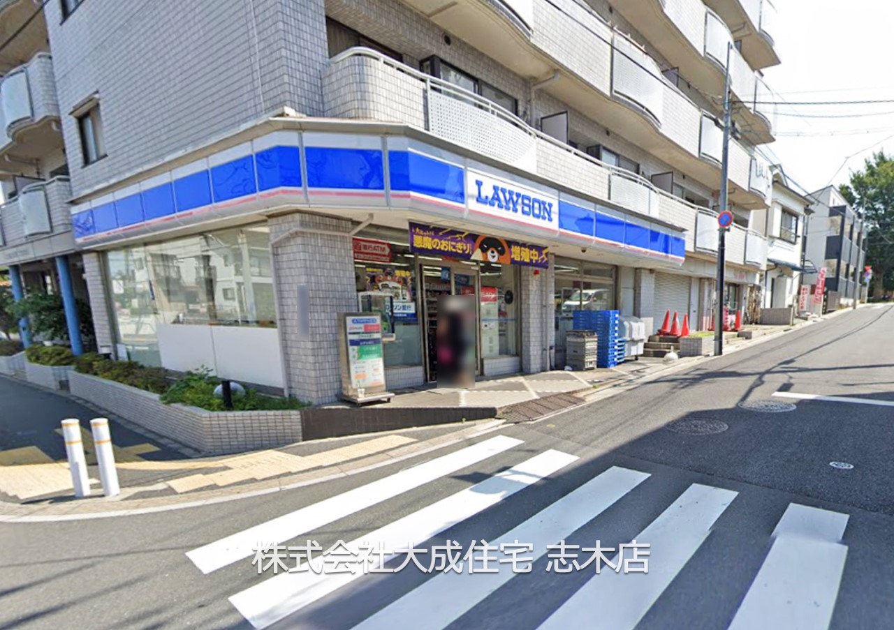 コンビニ(500m)-ローソン赤塚４丁目店(徒歩7分 便利な24時間営業！)