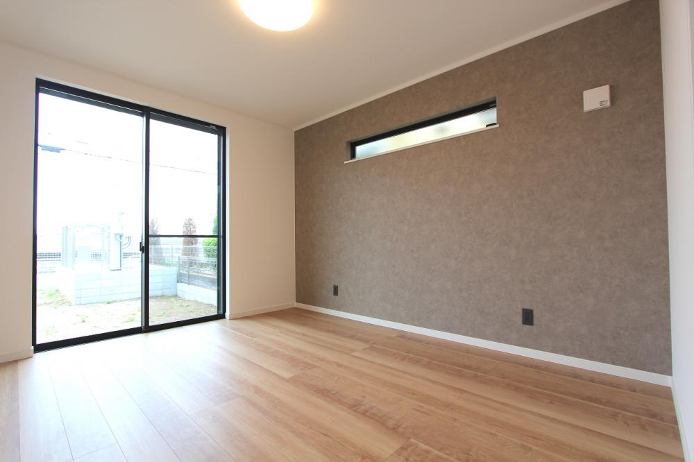 鶴ヶ島市 注文住宅：グレー×ウッドの大人モダンな平屋