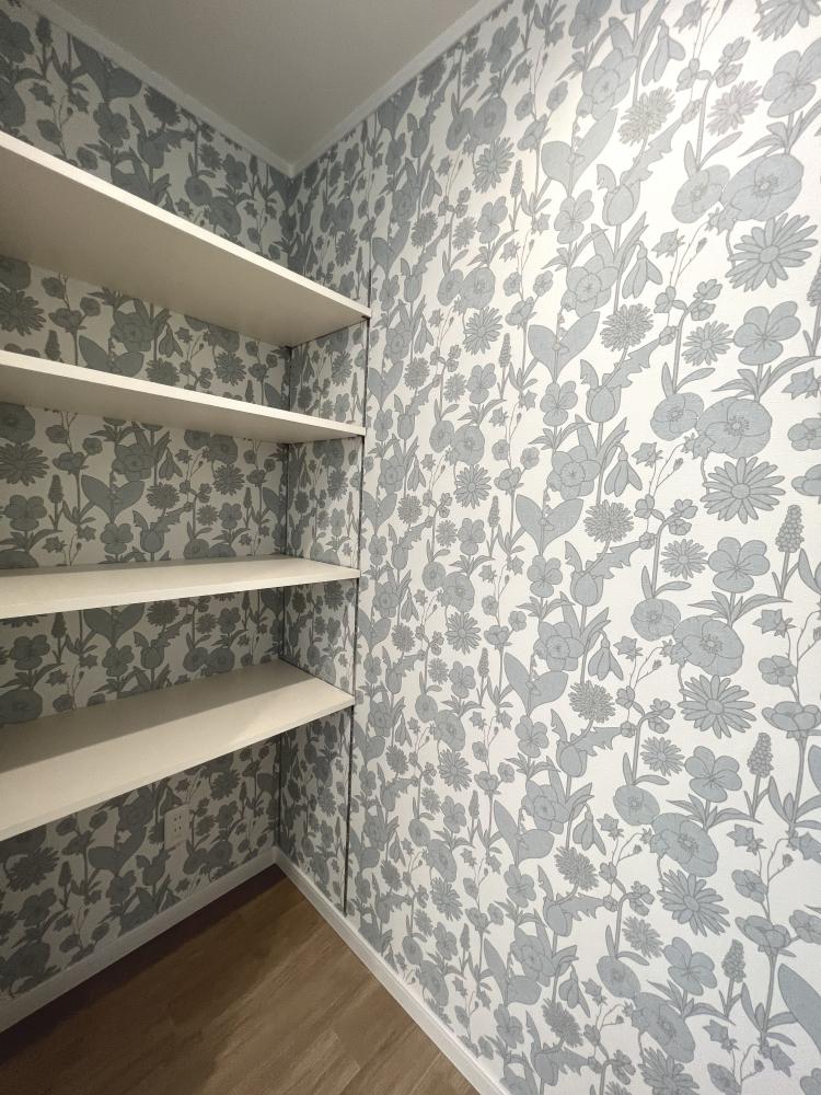 東京都板橋区 注文住宅：こだわり照明がお洒落なグレイッシュブルーのお家