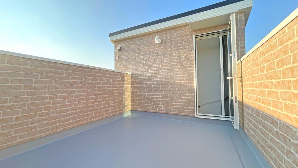 富士見市 注文住宅：レンガ調のナチュラルモダンな家