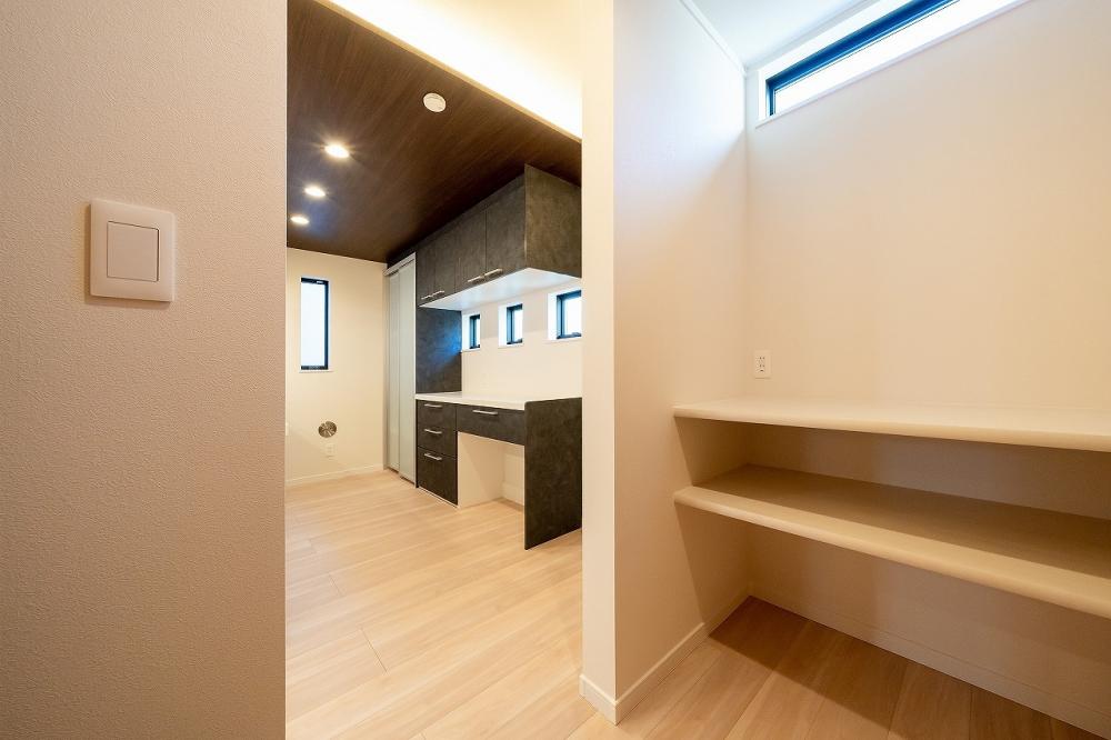 川越市 注文住宅：上品さと家事楽アイディアが詰まった大人モダンな家