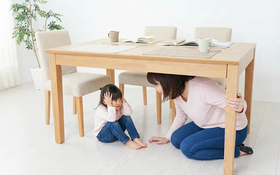 二重の備えで、建物の被害を最小限に