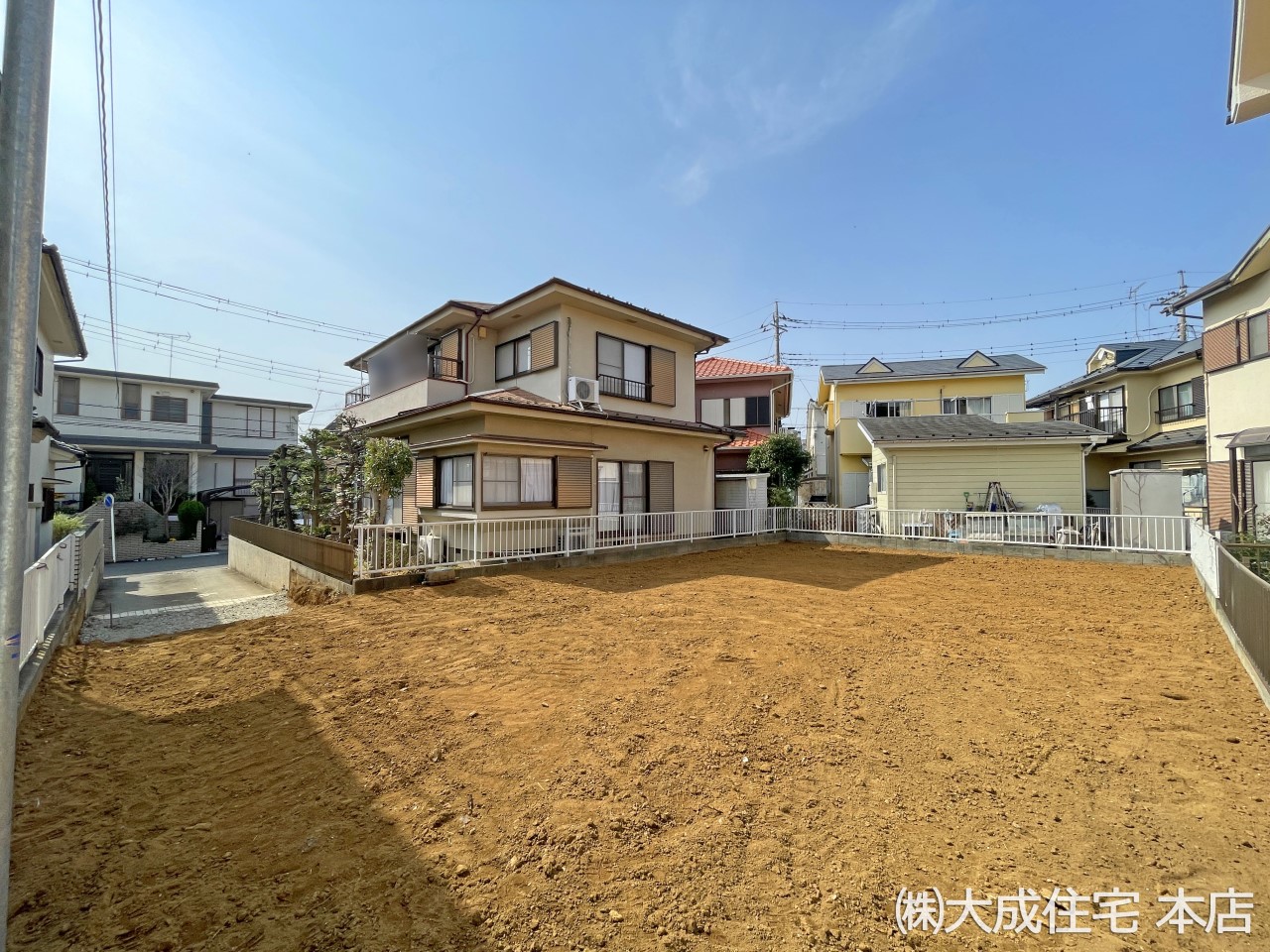 土地　鶴ヶ島市松ヶ丘３丁目