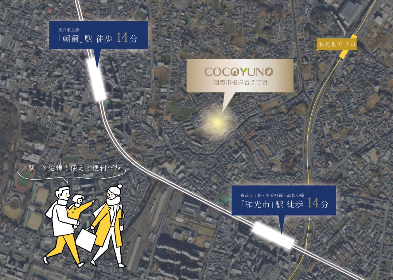 COCOYUNO 朝霞市根岸台7丁目