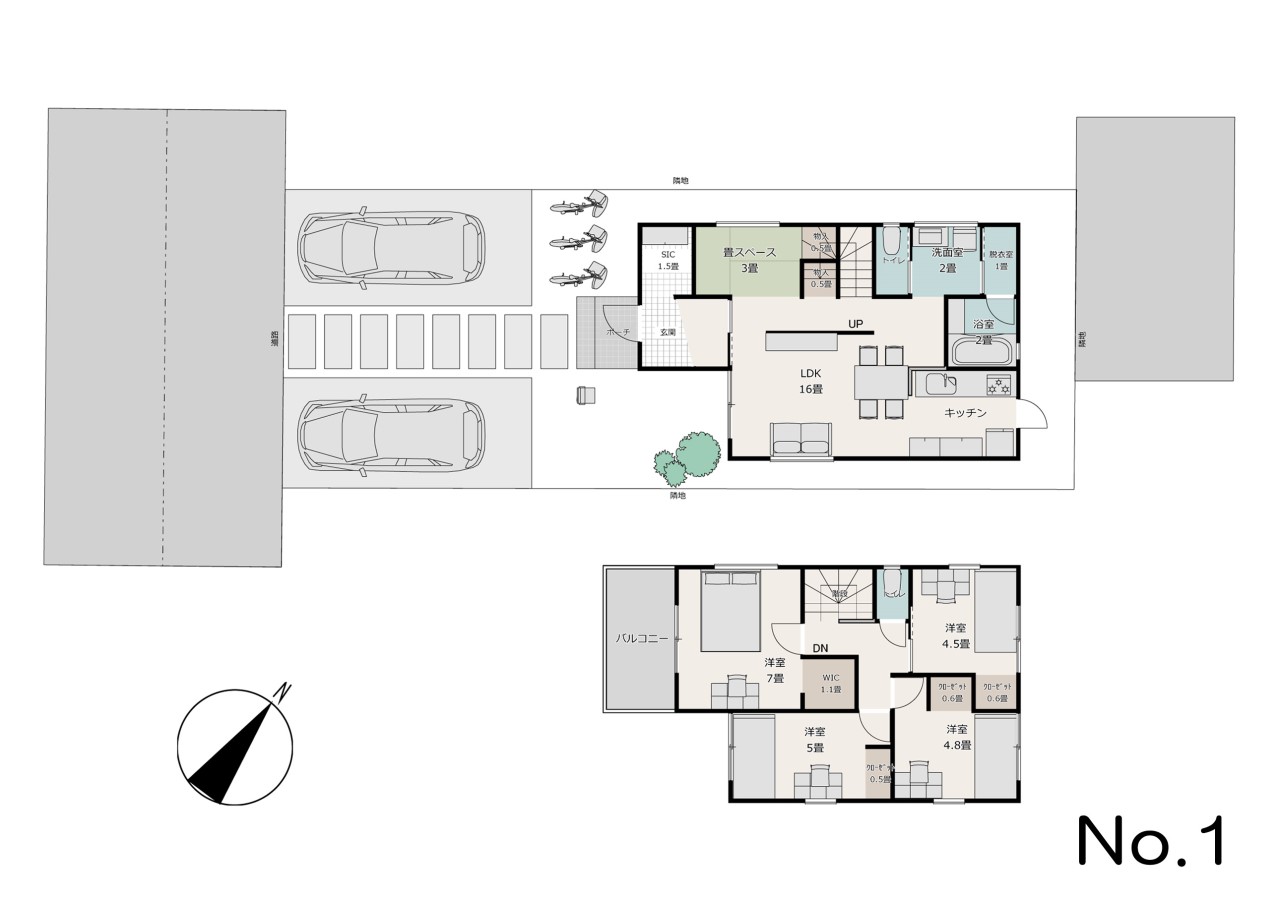 間取図・区画図