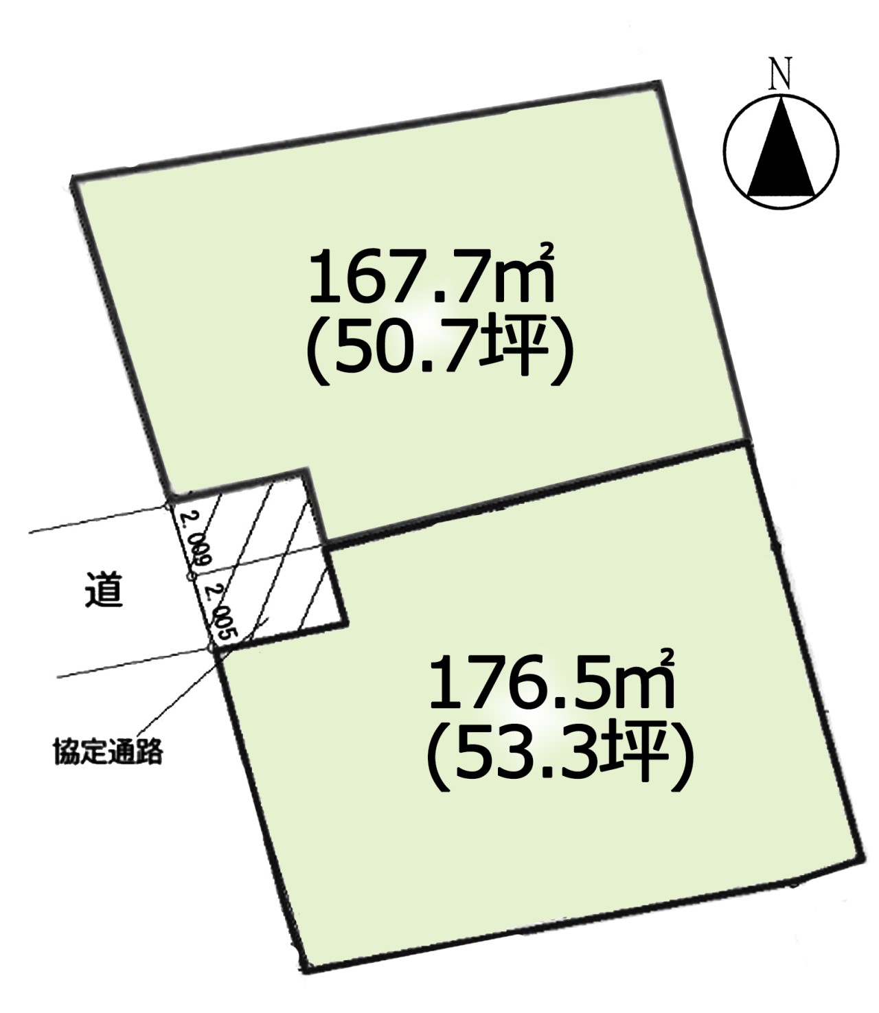 土地　川越市笠幡