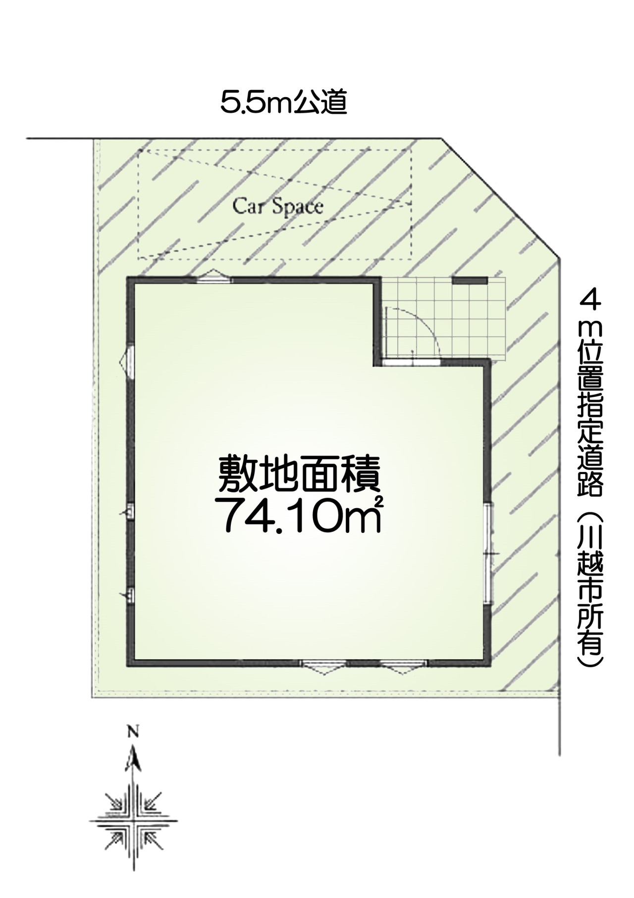 新築未入居　川越市氷川町