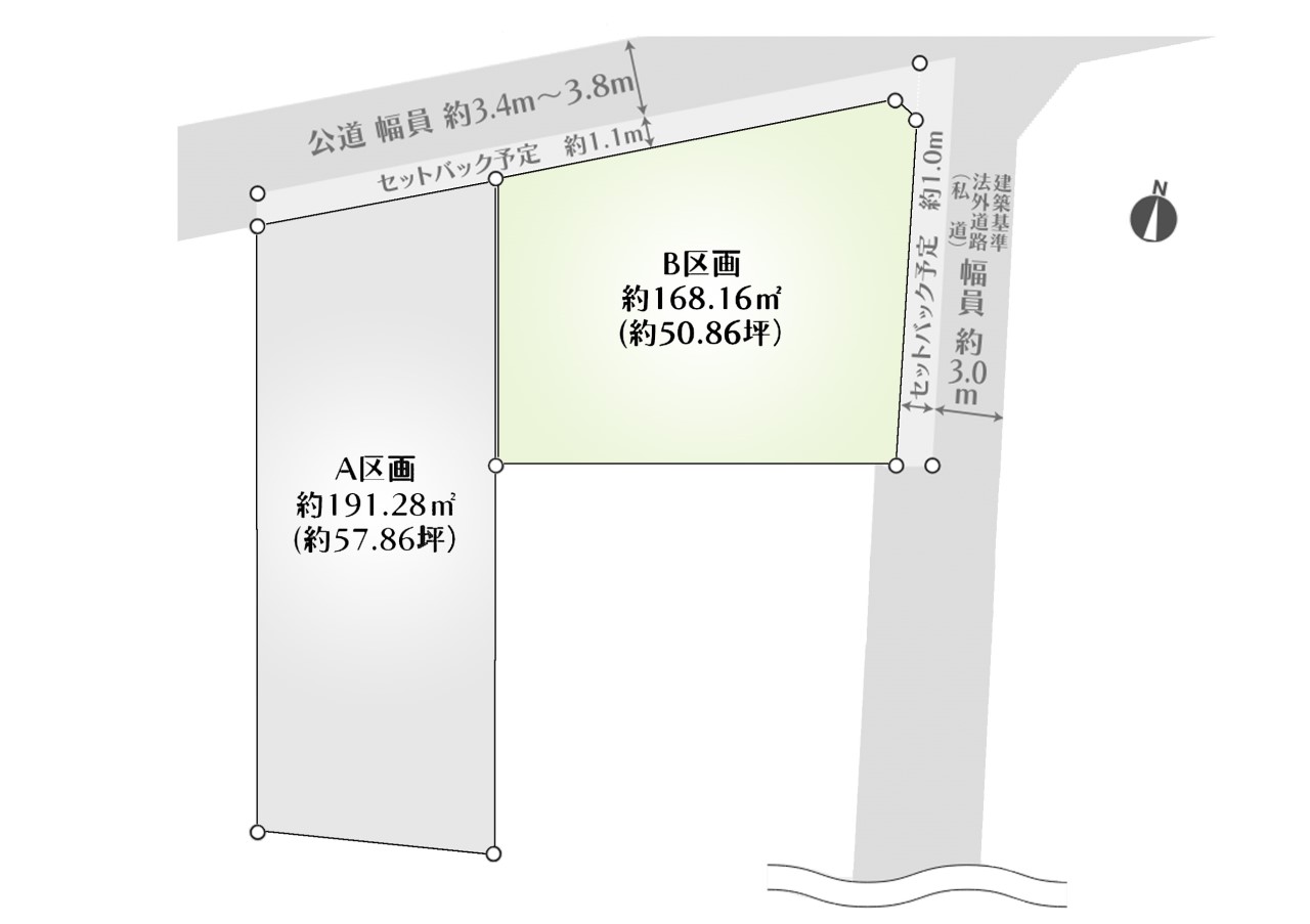 土地　川越市むさし野南