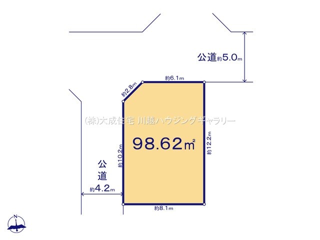 土地　川越市霞ケ関北2丁目