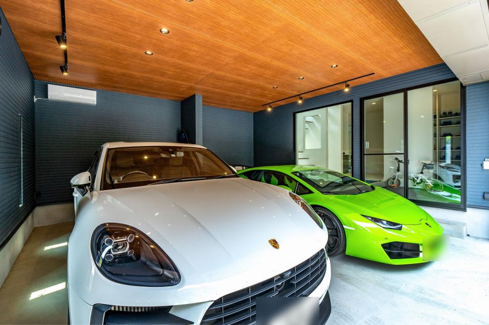 鶴ヶ島市 注文住宅：大人かっこいいガレージハウス