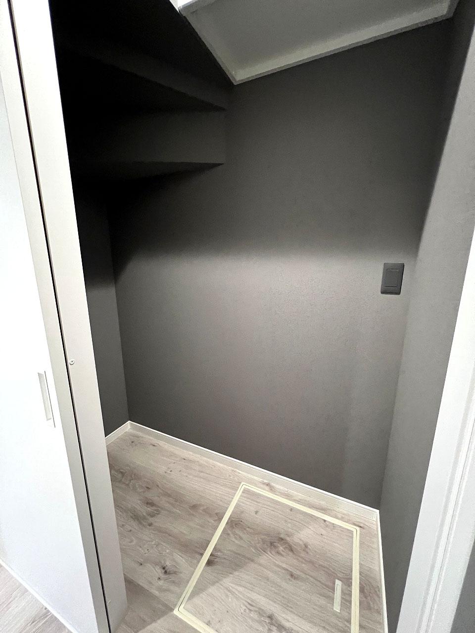 川越市 注文住宅：ランドリールームのあるモダンハウス