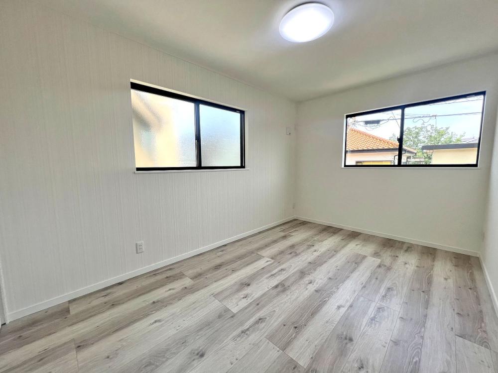 川越市 注文住宅：ランドリールームのあるモダンハウス