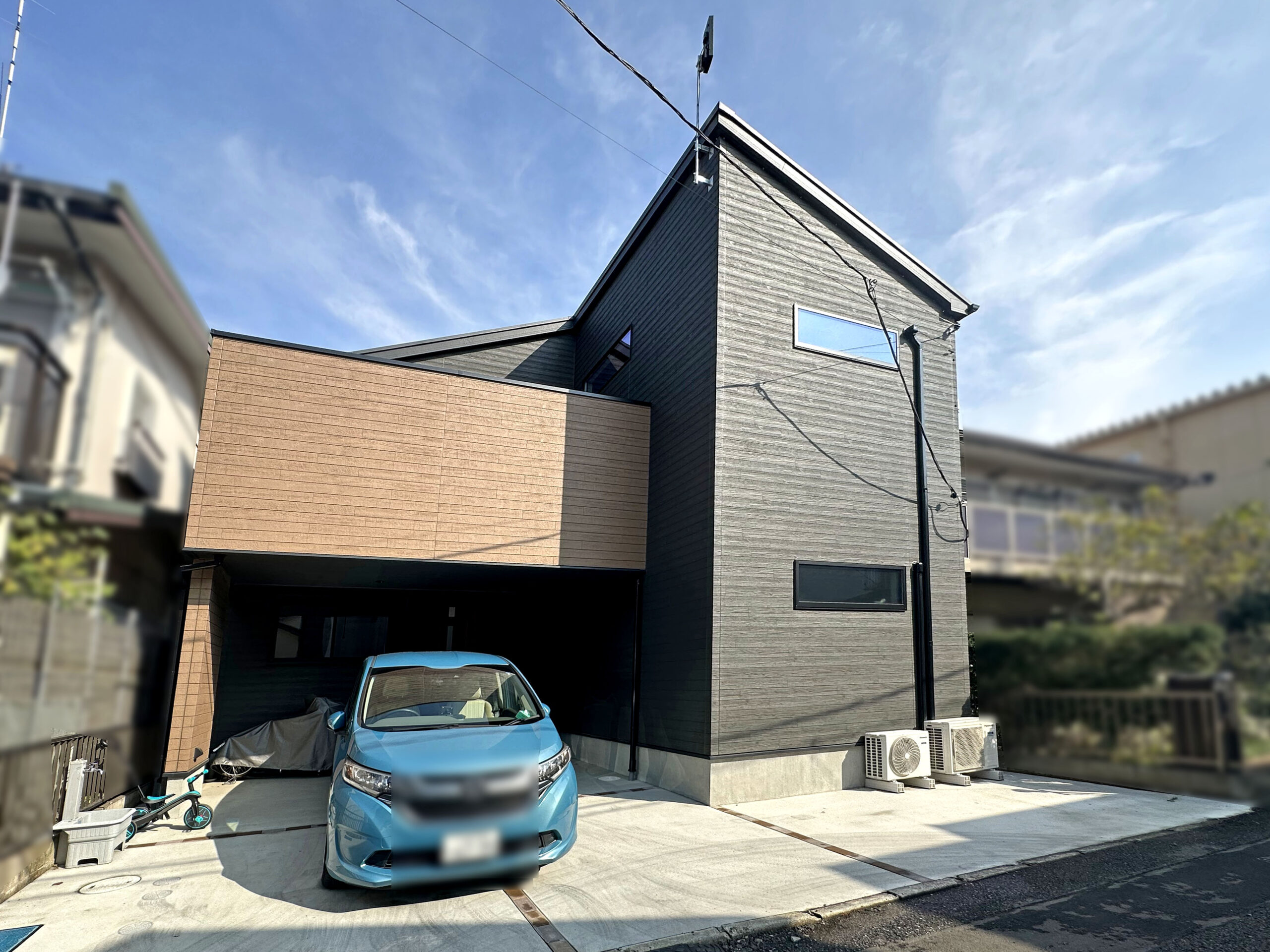 鶴ヶ島市 注文住宅：ホワイト×グレー×ウッド　お洒落な暮らしを叶える家