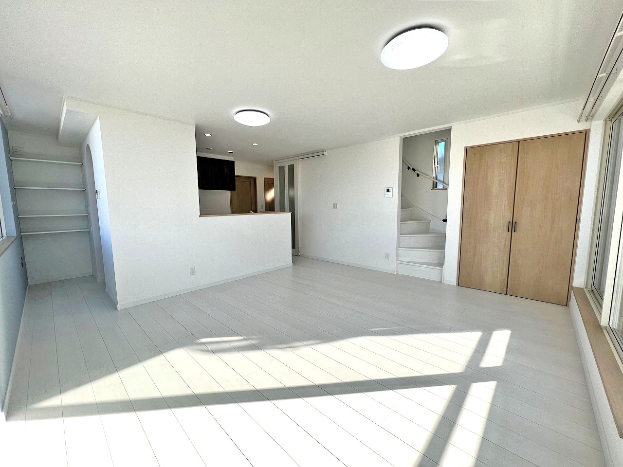 朝霞市 注文住宅：ほんわかグリーンドアのナチュラルな家