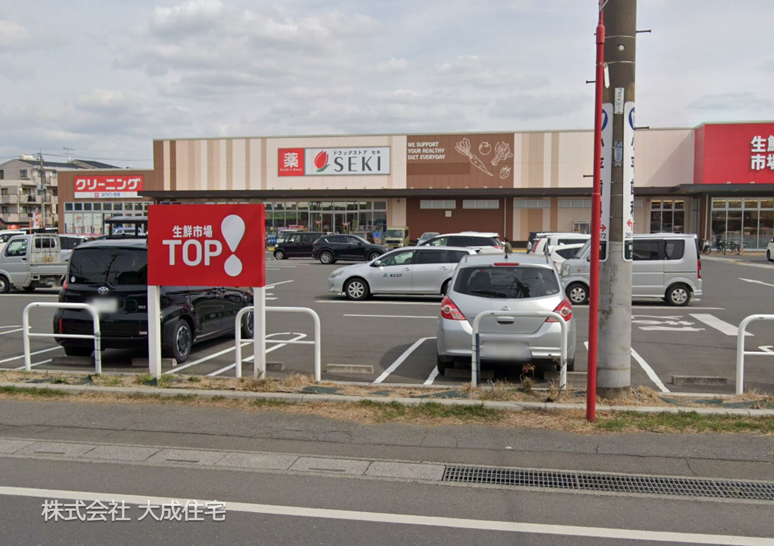 ドラッグストアセキ鶴ケ舞店