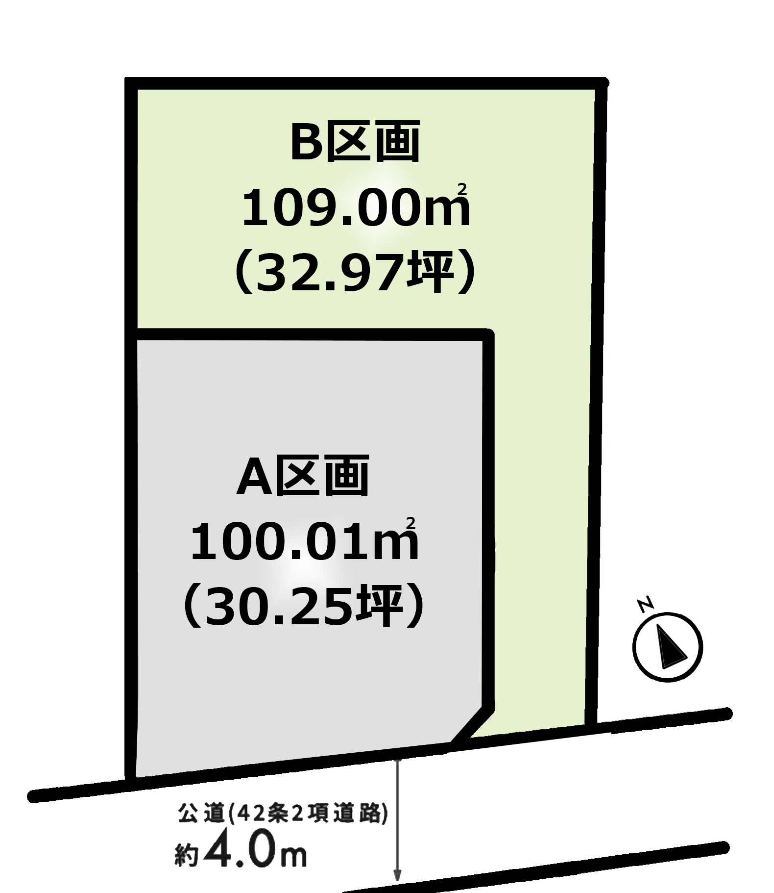 土地　川越市志多町一期 B区画写真